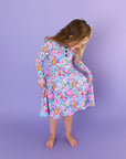 Pippa Floral Tutu Dress Bambo Valentines Day Outfit