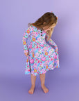 Pippa Floral Tutu Dress Bambo Valentines Day Outfit
