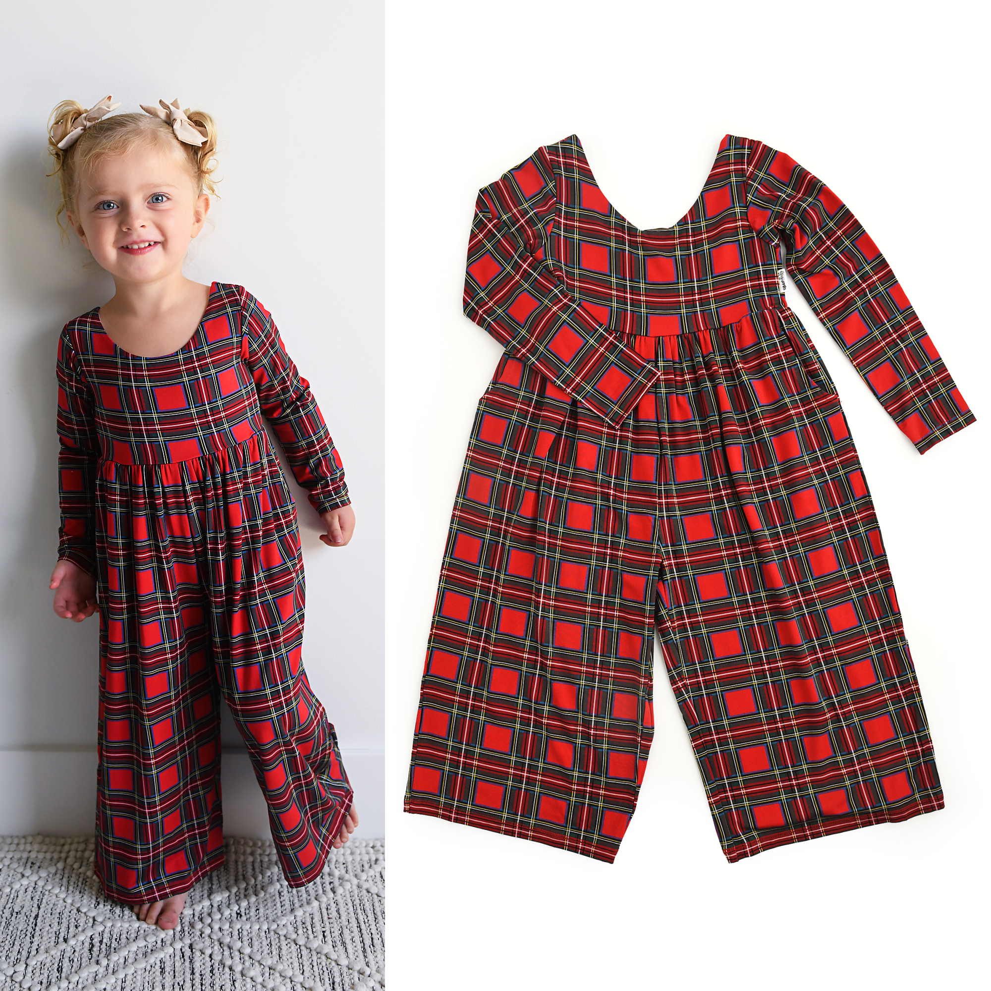 Gigi and Max Holland Romper