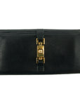 Gucci Black Long Jackie Wallet