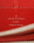 Louis Vuitton Red Epi Zippy Long Wallet