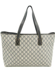 Gucci GG Supreme Canvas Coated Blue Shoulder Bag SKU-