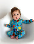 Finn Zip Bamboo Valentines Day Monster Baby Outfit