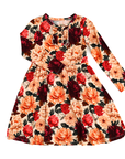 Kamila Tutu Dress Bamboo Kids Clothing Toddler Floral Fall