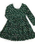Bamboo Kids Girl Toddler Clothing Swing Dress Dottie