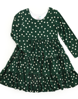 Bamboo Kids Girl Toddler Clothing Swing Dress Dottie