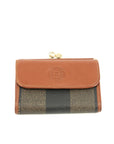 Fendi Coated Canvas Compact Wallet