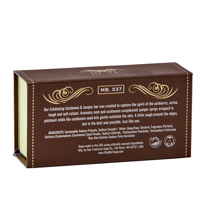 ManBar Cardamon & Juniper Soap