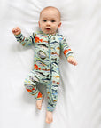 Gigi & Max Tommy Fish Zip Onesie