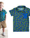 Bamboo Kids Boys Clothing Polo Shirt Zach