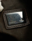 Fendi FF Zucchino Patter Beige Shoulder Bag
