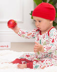 Tesa Babe Cozy Christmas Bamboo Romper