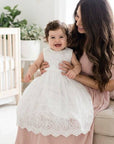 Nicolette's Couture The Andrea Christening Gown