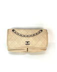 Chanel Grained leather Medium Natural Beauty Beige Flap Bag