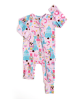Natalie Nutcracker Ruffle Zip Bamboo Christmas Baby
