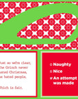 Drinks On Me Napkin - Christmas Grinch