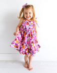 Girls Clothes Dress Tie Twirl Dress Kaia