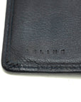 Celine Triomphe Canvas Blue and Grey Fine Strap Wallet