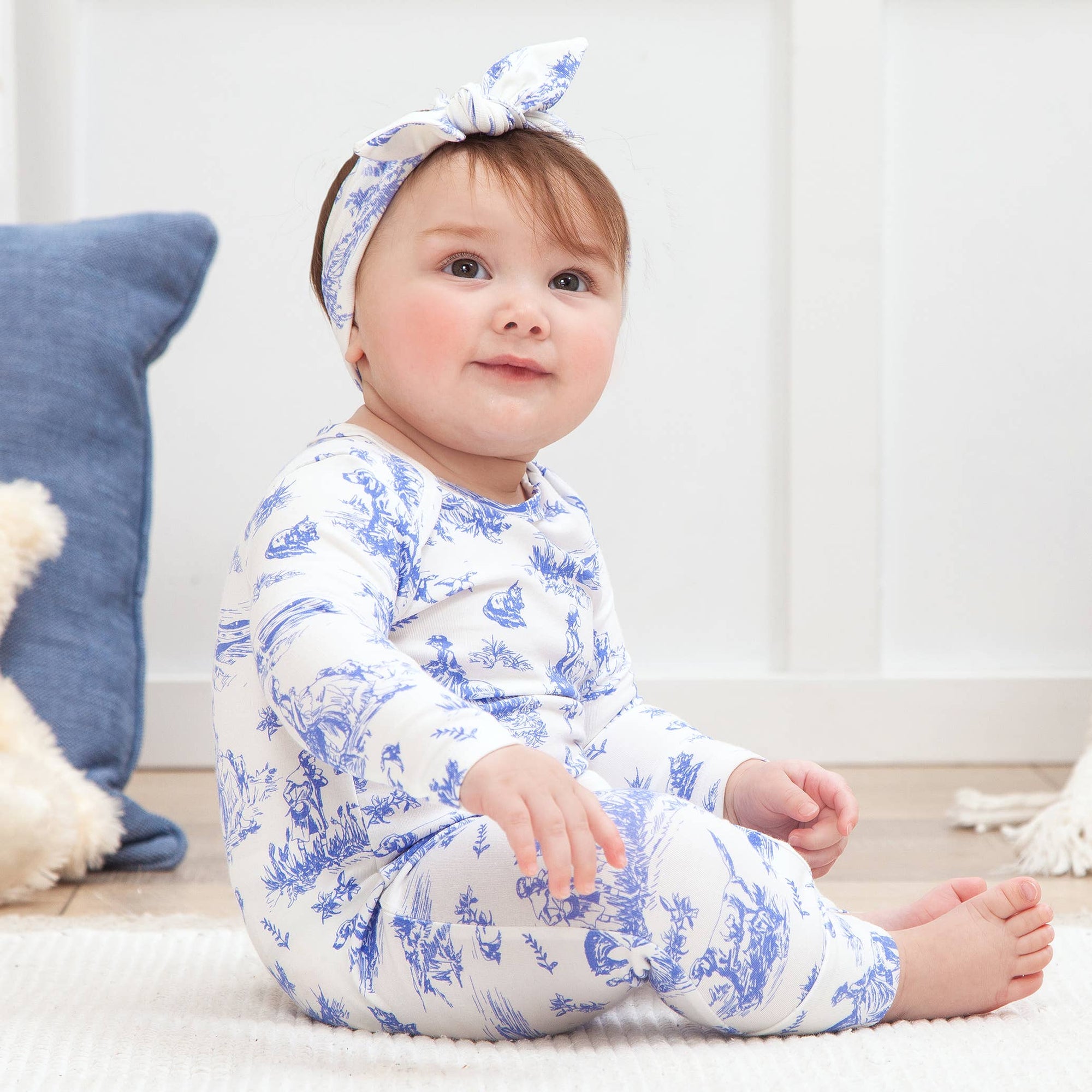 Tesa Babe Toile de Jouy Bamboo Romper