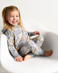 French Terry Bamboo Two Piece Hoodie Set Elodie Floral
