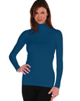 Tees By Tina Long Sleeve Mock Neck Turtleneck (800MN)
