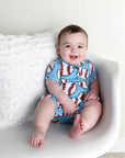 Bambino HENLEY ROMPER SHORT