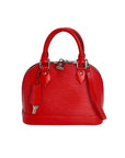 Louis Vuitton Alma BB Epi Coquelicot Handbag