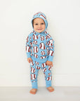 Children Kids Clothing Sweatsuit 2PC Hoodie Set Bambino Baseball