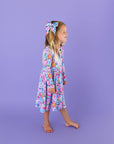 Pippa Floral Tutu Dress Bambo Valentines Day Outfit