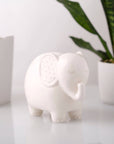 Ceramic Elephant Money Bank
