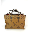 Louis Vuitton ONTHEGO GM Reverse Giant Monogram Tote