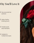 KITSCH Mini Claw Clip Christmas Set