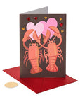 Papyrus Lobster Valentine's Day Card
