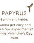Papyrus Valentine's Day Card (Chemistry)