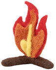 Felt Campfire Ornament