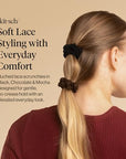 KITSCH Lace Scrunchie Set