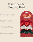KITSCH Mini Claw Clip Christmas Set