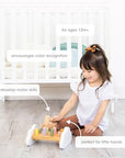 Montessori Hammer Bench & Wooden Pounding Toy for Toddlers