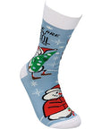 These Are My Cool Socks Snowman Socks