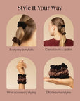 KITSCH Lace Scrunchie Set