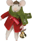 Sammy Mouse Critter Ornament