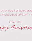 Papyrus Anniversary Card (Wife)