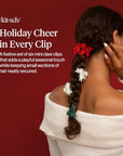 KITSCH Mini Claw Clip Christmas Set
