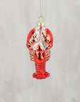 Lobster Glass Ornament