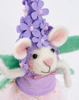 Purple Flower Mouse Critter