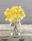 Yellow Narcissus Vase
