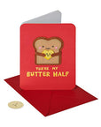 Papyrus Valentine's Day Card (Butter Half)