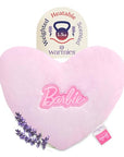 Warmies x Barbie Heart Plush Heating Pad