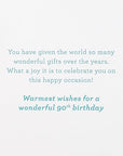 Papyrus Birthday Card (90th)
