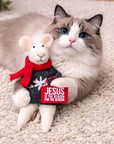 Jesus Is The Reason For The Season Mouse Critter Ornament